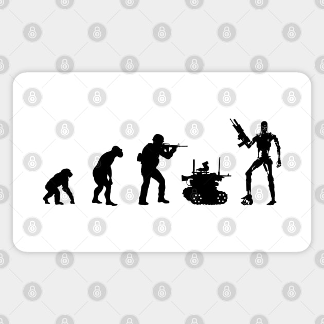 Evolve - Skynet Sticker by CCDesign